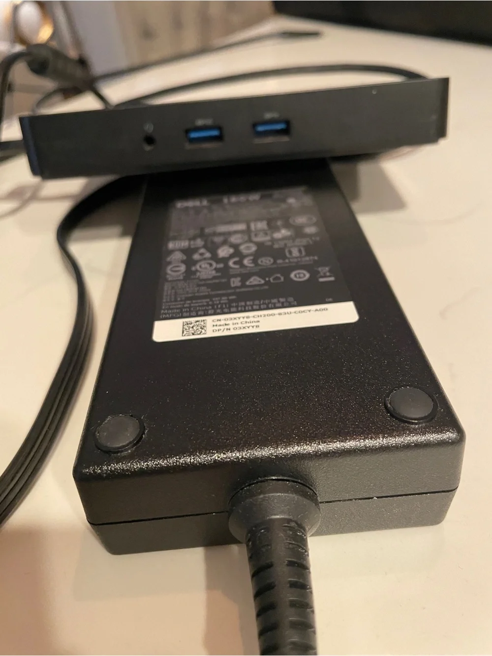 Dell WD15 Black USB-C Docking Station with Multiple Ports